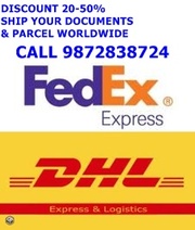 INTERNATIONAL COURIER SERVICE IN MOHALI DISCOUNT 20- 50 %             