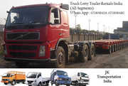 Delhi Kashmir Delhi Jammu Delhi Amritsar Truck Trailer Lorry Rentals 