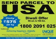 Send Diwali Parcels to USA with EMOTION EXPRESS