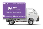 Hire Mini Truck for Rent - +91 8088939393 